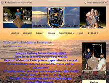 Tablet Screenshot of fishhunterenterprise.com